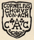 Naaldmerk Nadelmarke Cornelius Chorus