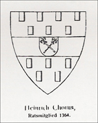 Familiewapen Heynrich Chorus 1364
